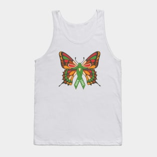 Mental Health Awareness Butterfly Ribbon Tee Tank Top